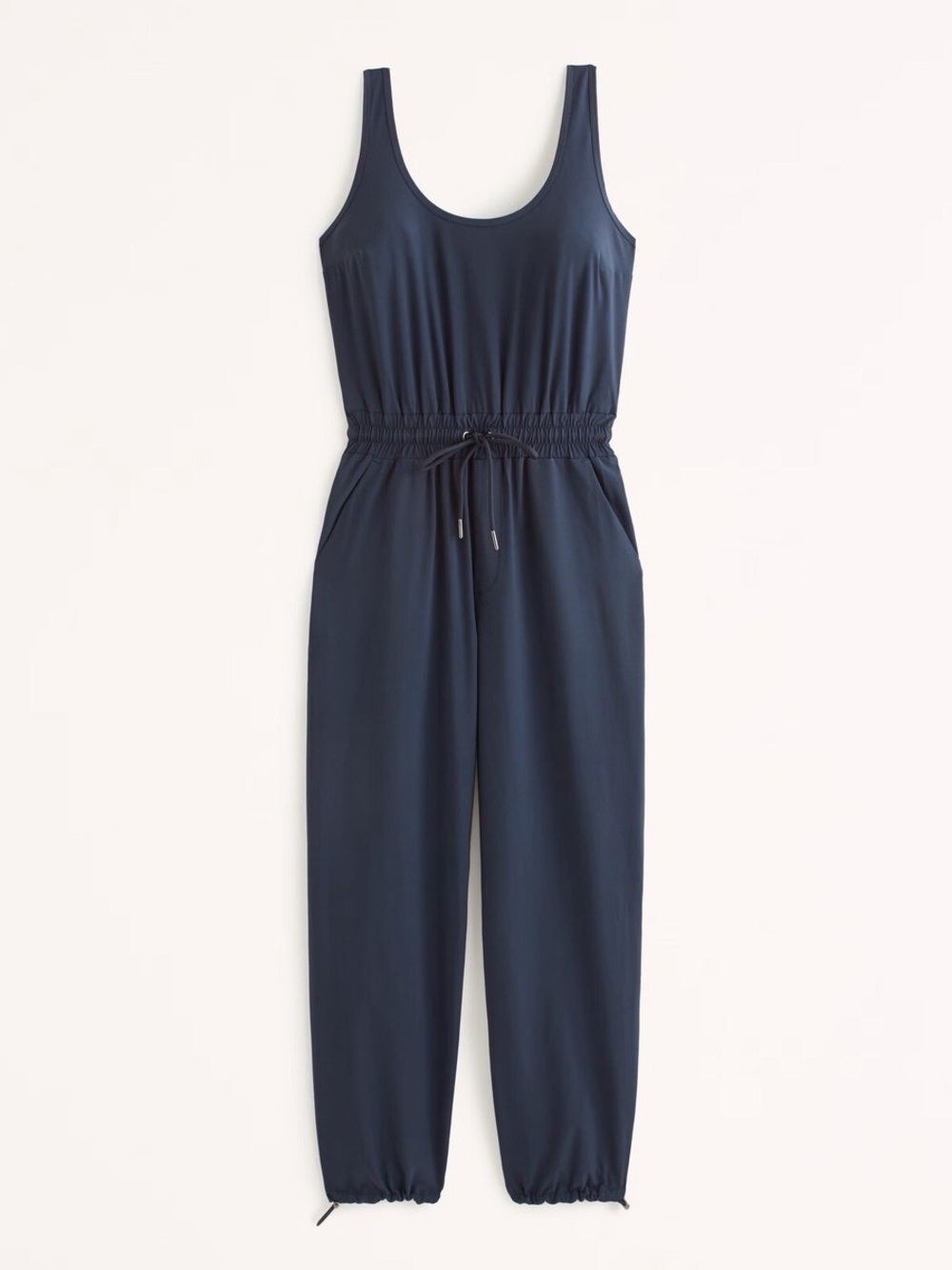 NWT Abercrombie & Fitch Navy Travelers Jumpsuit Sz S